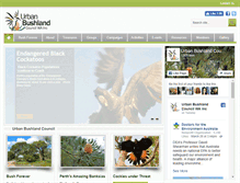 Tablet Screenshot of bushlandperth.org.au